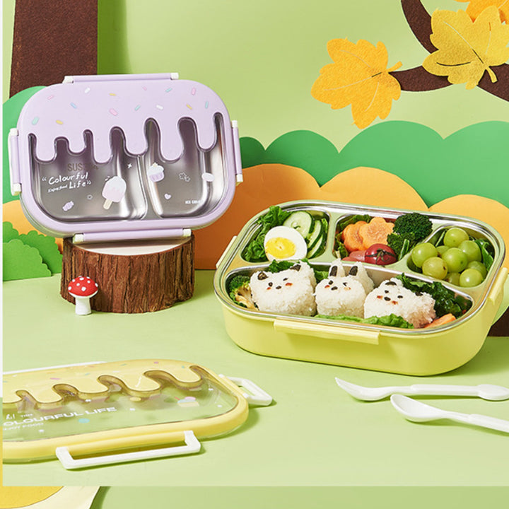 Playful Multi-Compartment Lunch Box