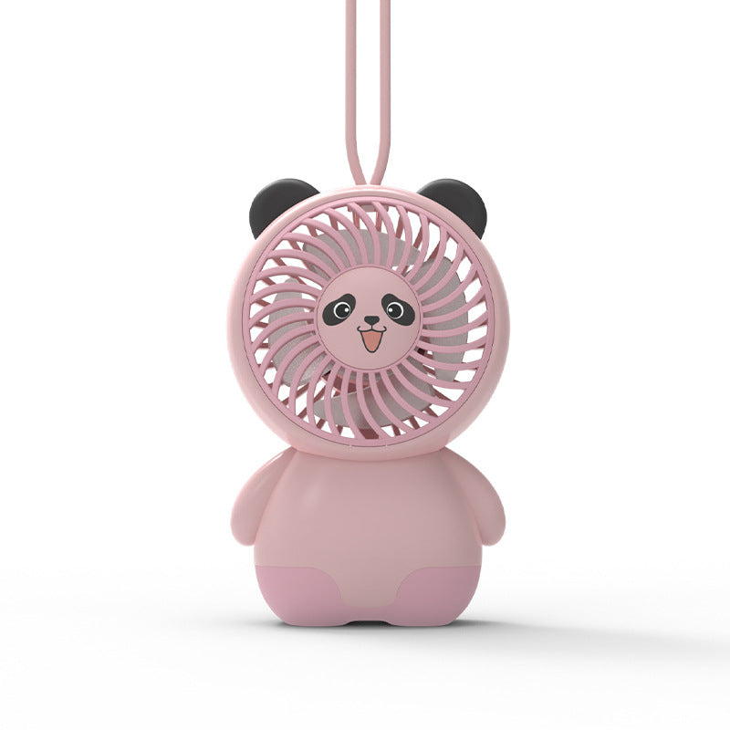 Women's Portable Hand Fan in Cute Panda Design Bowlift