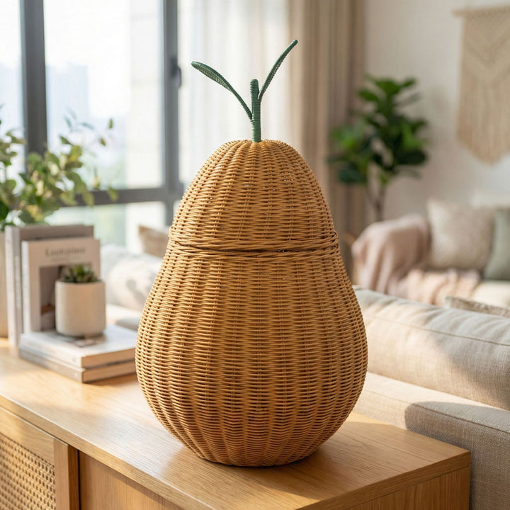Creative storage basket in pear shape Bowlift