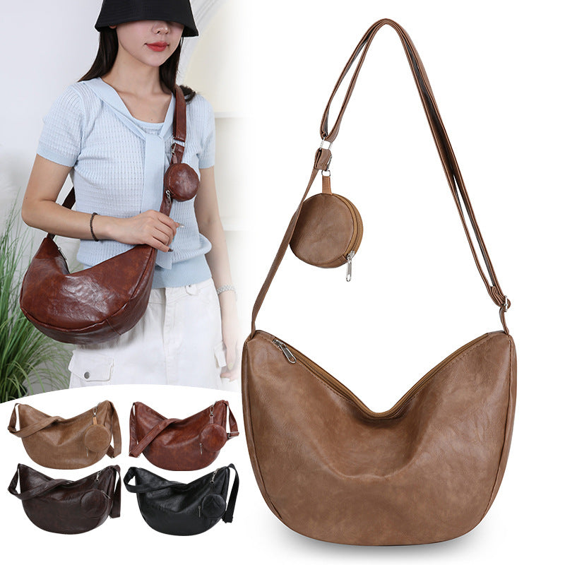 Stylish Vintage Shoulder Bag Bowlift