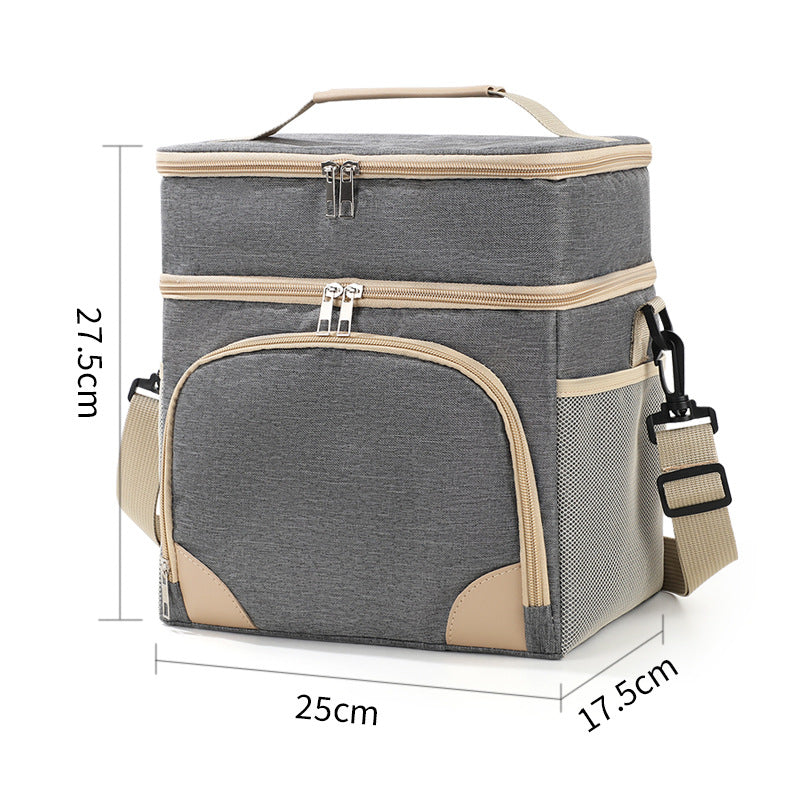 Insulated Multi-Pocket Lunch Organizer Bowlift
