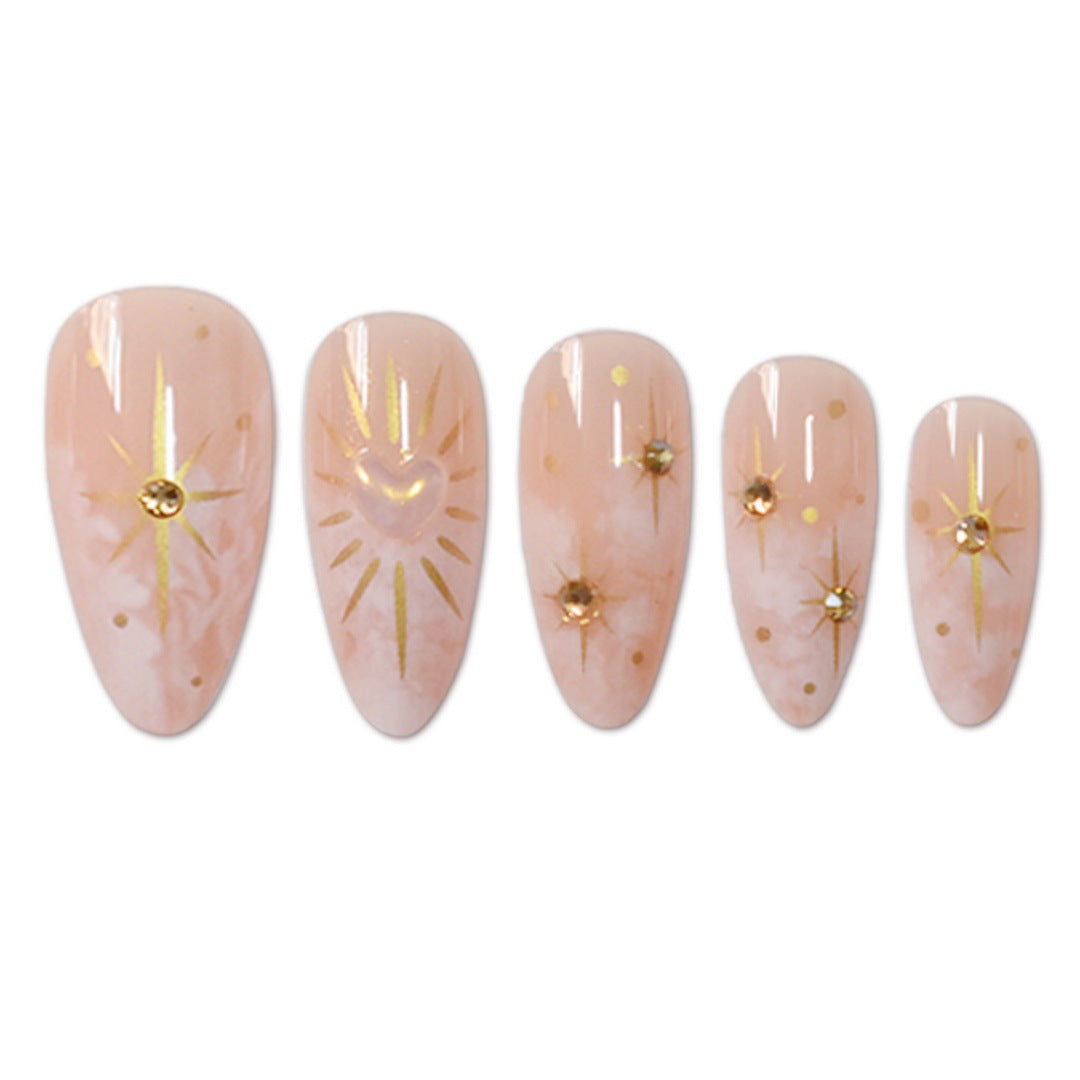 Chic Decorative Press-On Nail Art Bowlift