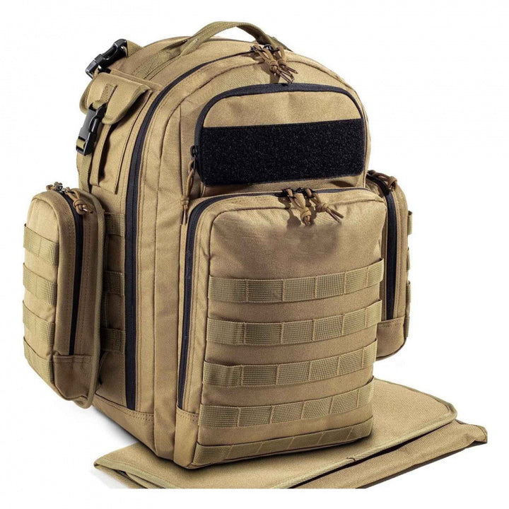 Tactical Backpack with Multifunctional Compartments Bowlift