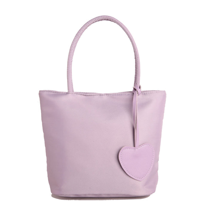 WoStylish Heart-Embellished Everyday Tote Bag Bowlift