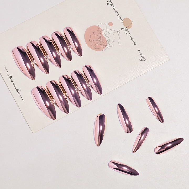 Glamorous Stiletto Press-On Nail Set Bowlift