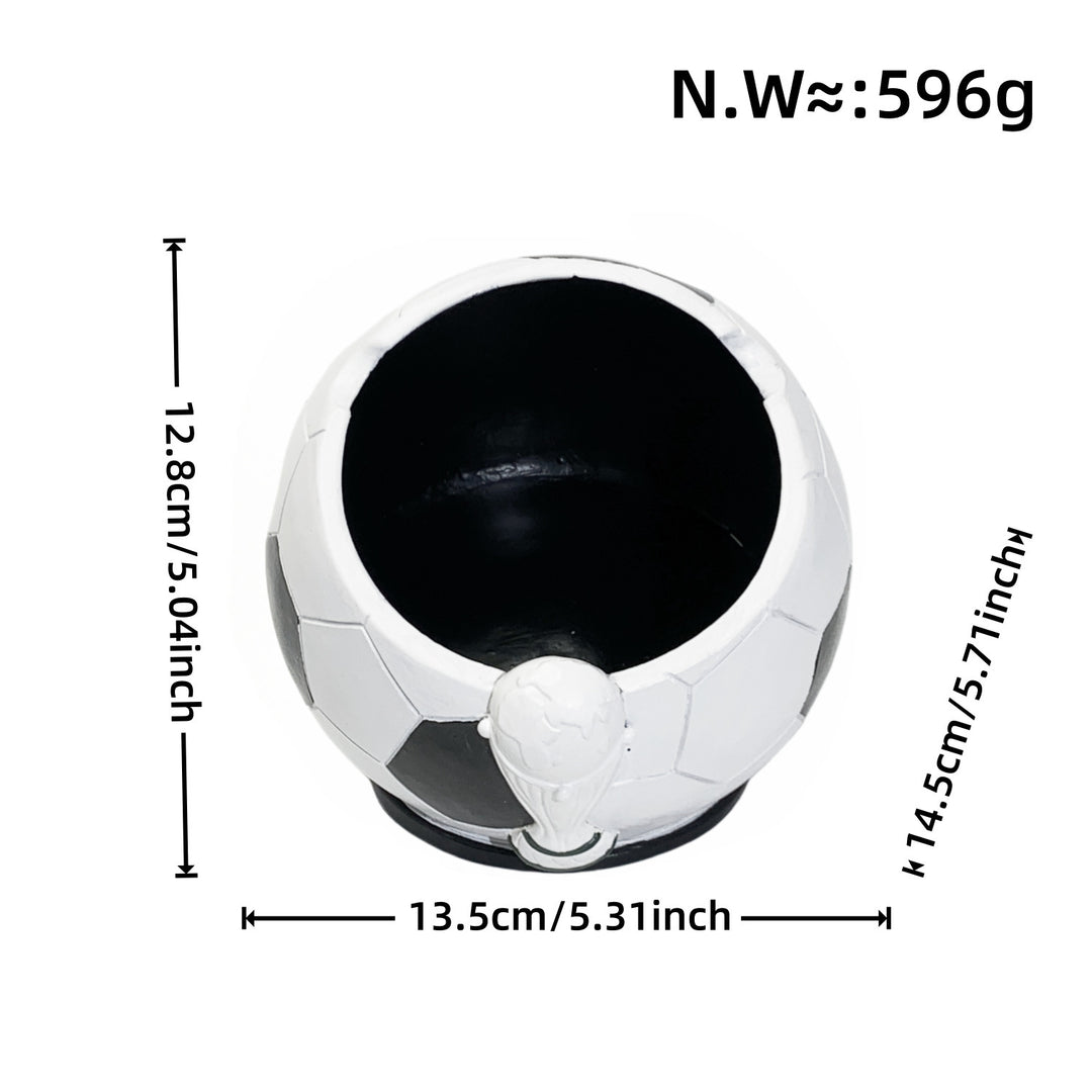 Decorative figure football with shiny surface Bowlift