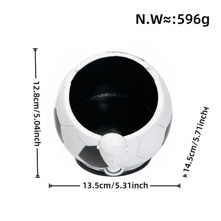Decorative figure football with shiny surface Bowlift