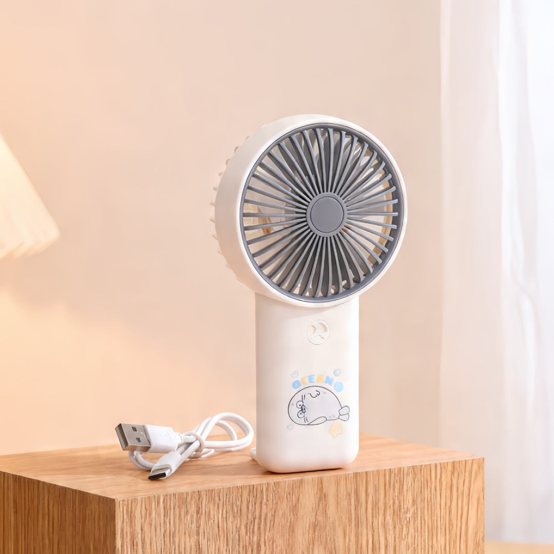 Ladies Portable Mini Fan Bowlift