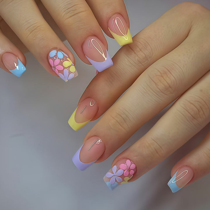 Seasonal Themed Press-On Nail Art Set Bowlift