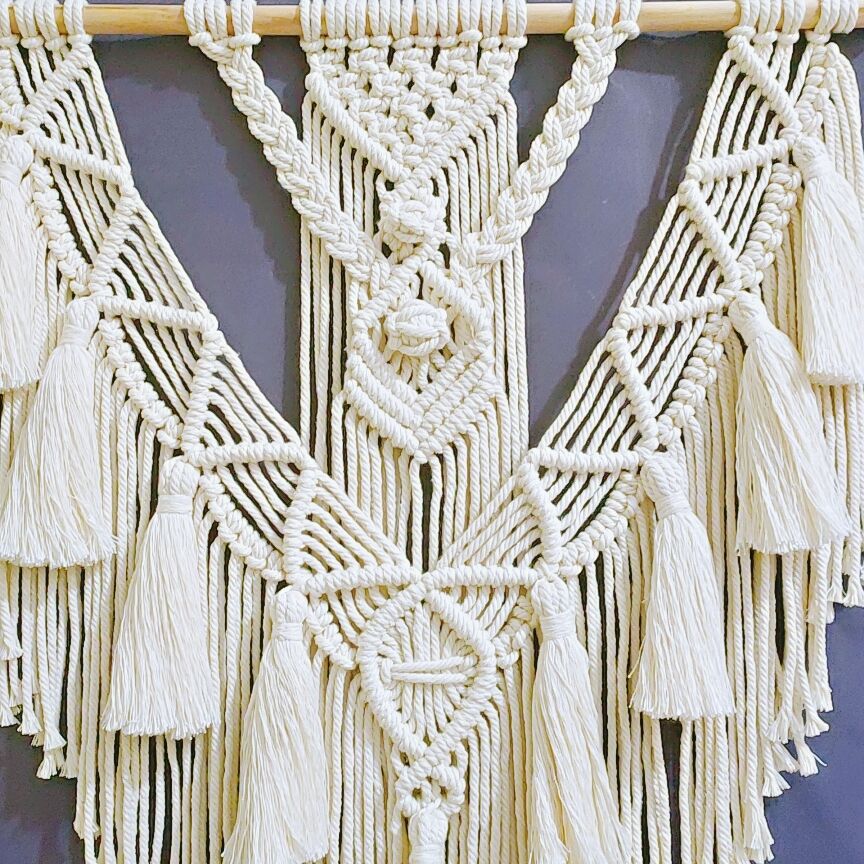 Home Decor Macrame Wall Hanging Bowlift