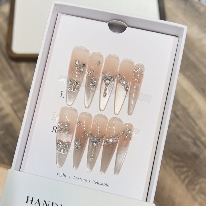 Reusable Stiletto Nail Tips Bowlift