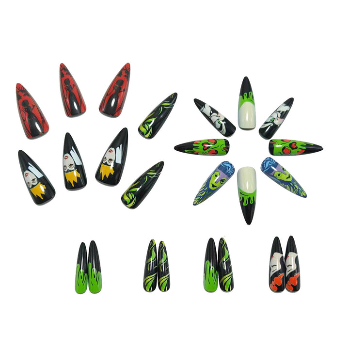 Creative nail art with fairy tale motifs Bowlift