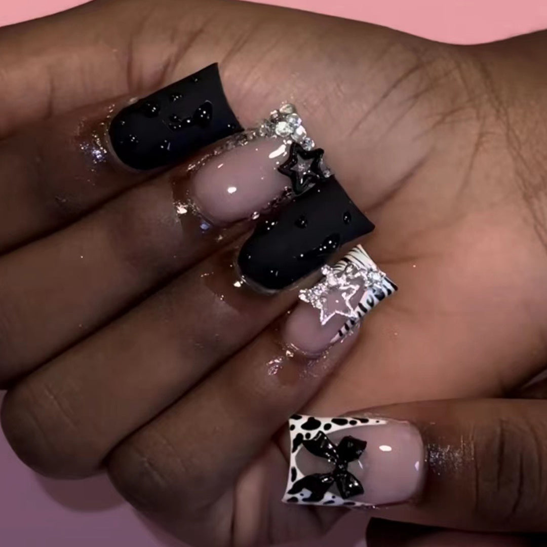 Decorative Gel Nail Enhancements Bowlift