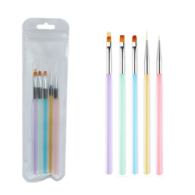 Precision Nail Art Brush Set Bowlift 1787460852