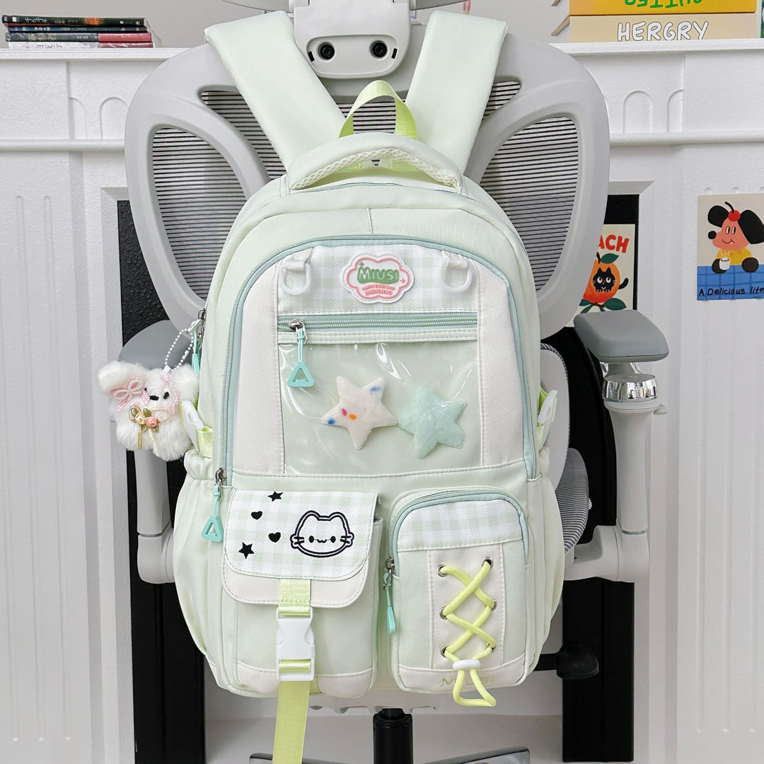 Stylish Playful Graphic Backpack