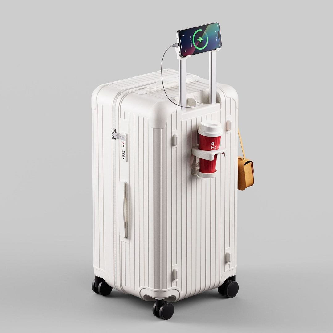 Slim Hard-Shell Carry-On Spinner Luggage Bowlift
