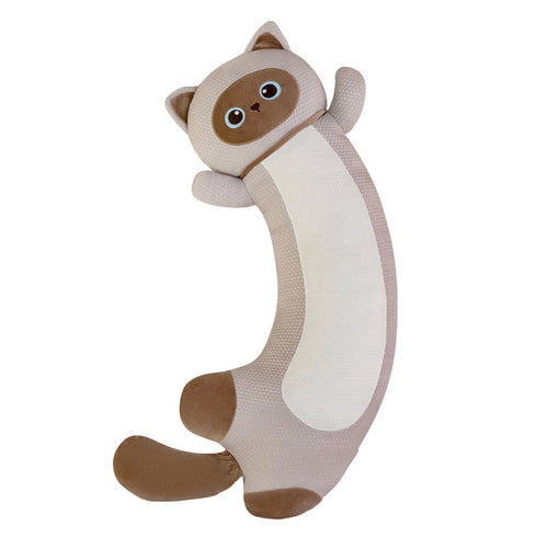 Plush Neck Support Pillow in Cat Shape Bowlift
