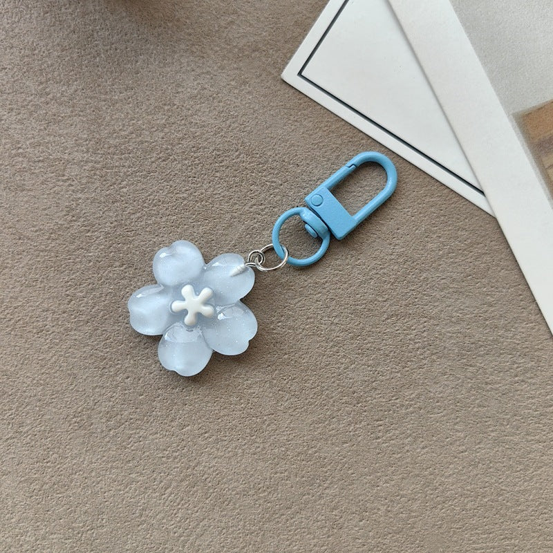 Key ring with flower motif Bowlift