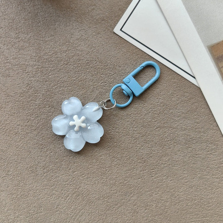 Key ring with flower motif Bowlift