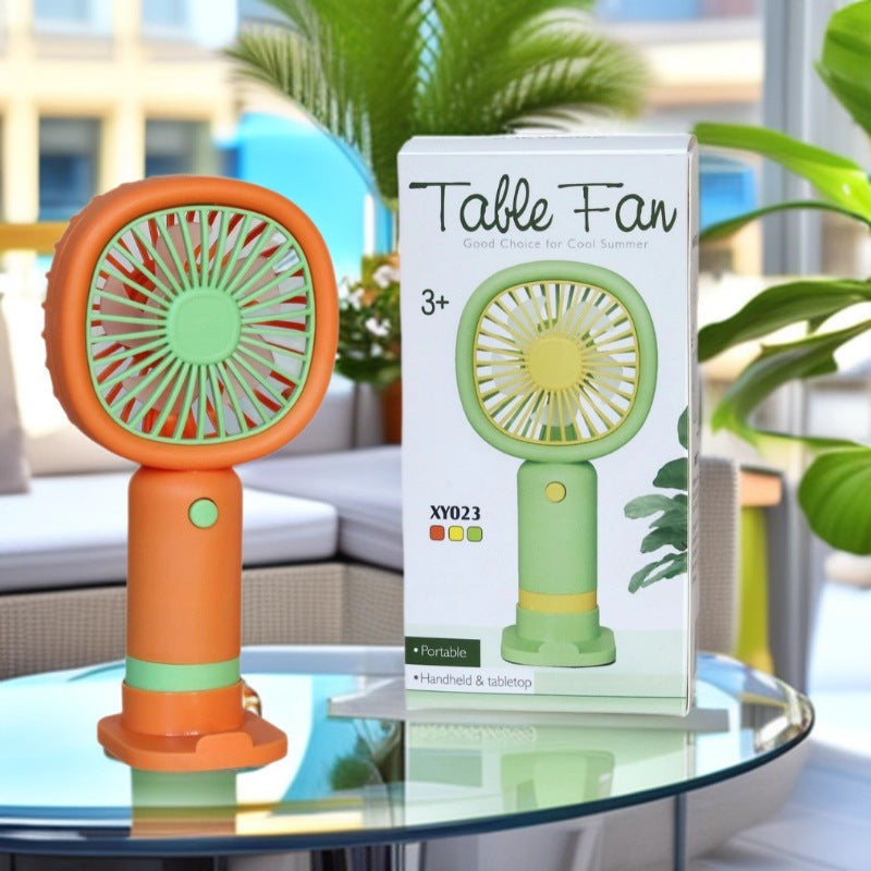 Unisex Handheld Fan with ergonomic design and practical stand function Bowlift