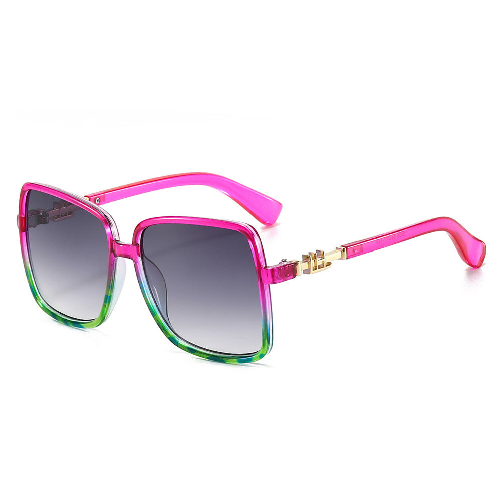 Ladies sunglasses with large frame and gradient Bowlift