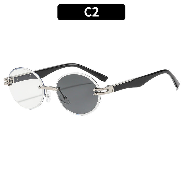 Deluxe Round Frame Sunglasses
