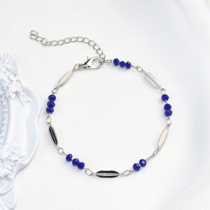 Unique Beaded Chain Bracelet Bowlift