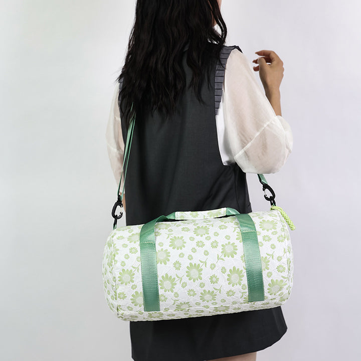 Floral Print Weekend Travel Duffle Bag Bowlift