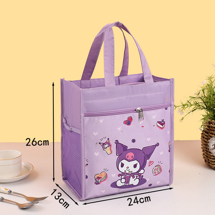 Insulated Bear-Themed Lunch Tote Bowlift