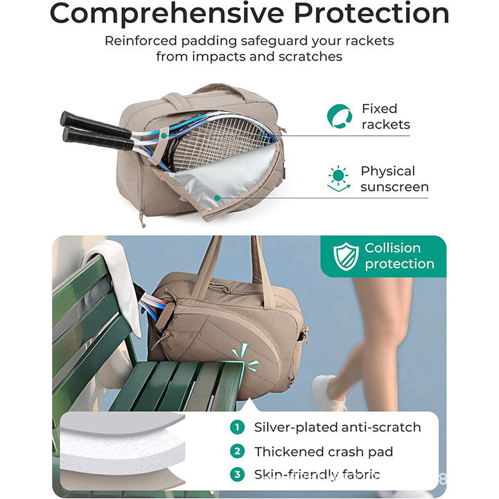 Sporty Tennis Tote Bag Bowlift