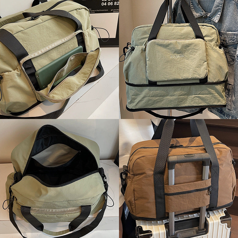 Compact Multi-Pocket Travel Duffle
