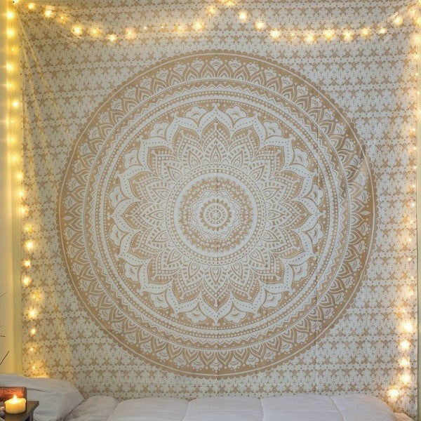 Mandala-Themed Wall Tapestry