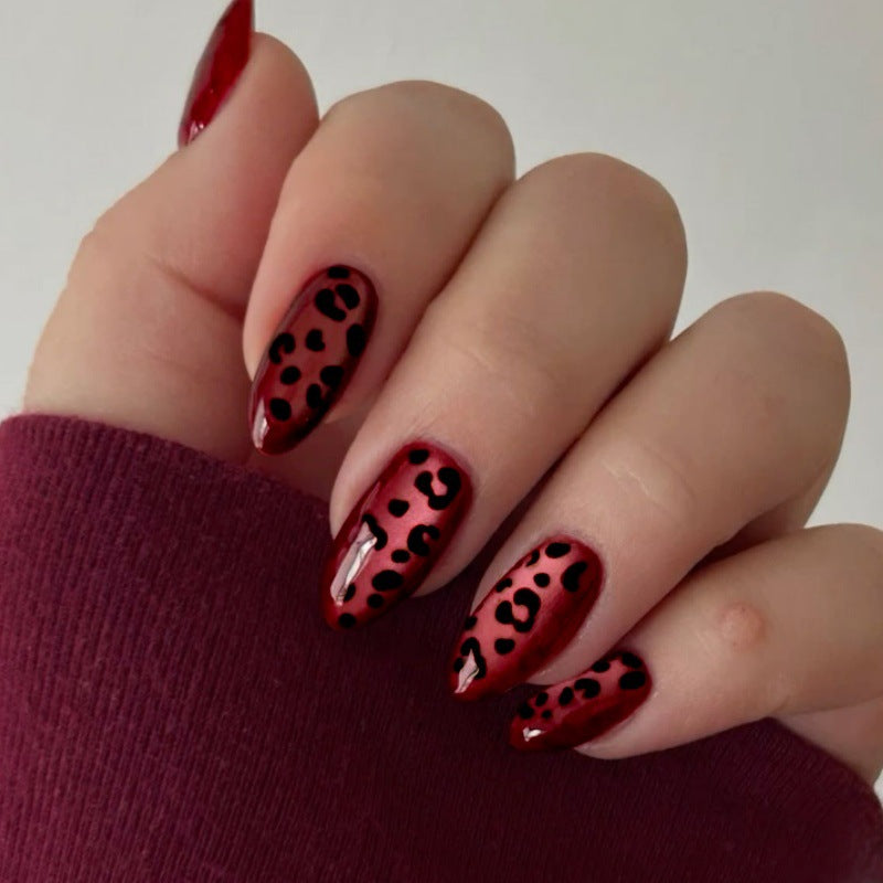 Luxury Animal Print Press-On Nails Bowlift
