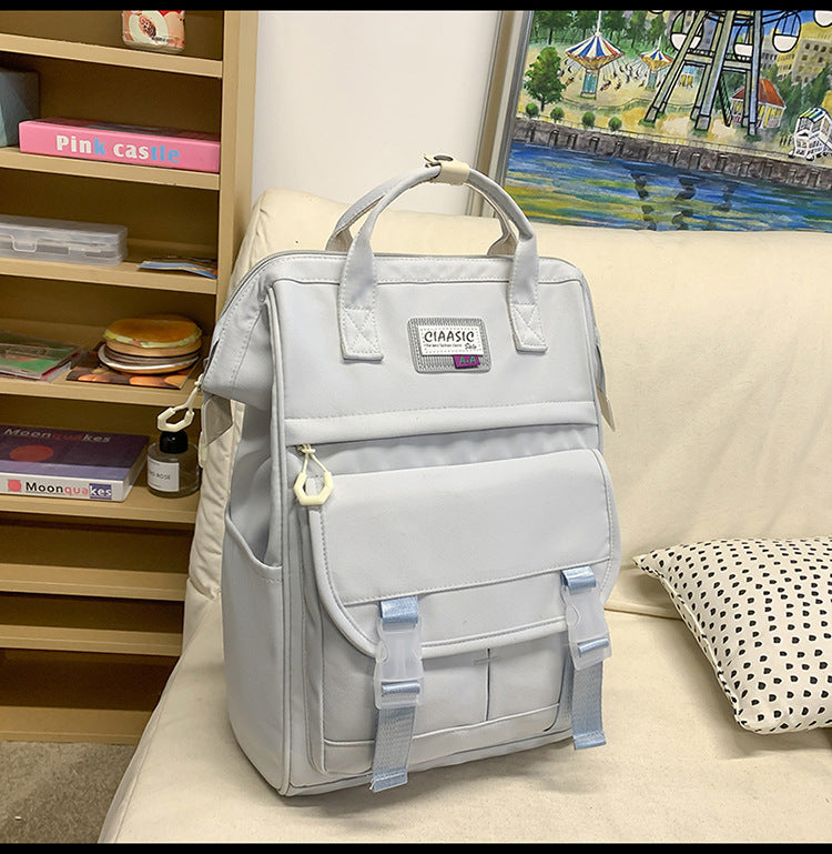 Multi-Functional School Backpack with Adjustable Straps Bowlift
