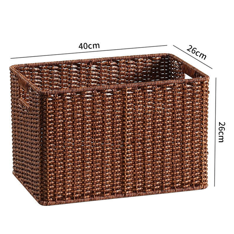 Versatile Woven Storage Bin Bowlift