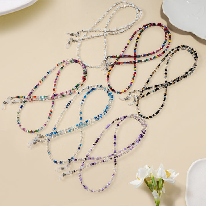 Beaded Eyewear Holder Chain Bowlift