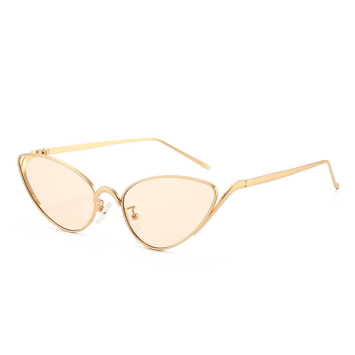 Stylish Cat-Eye Sunglasses with Lightweight Frame Bowlift