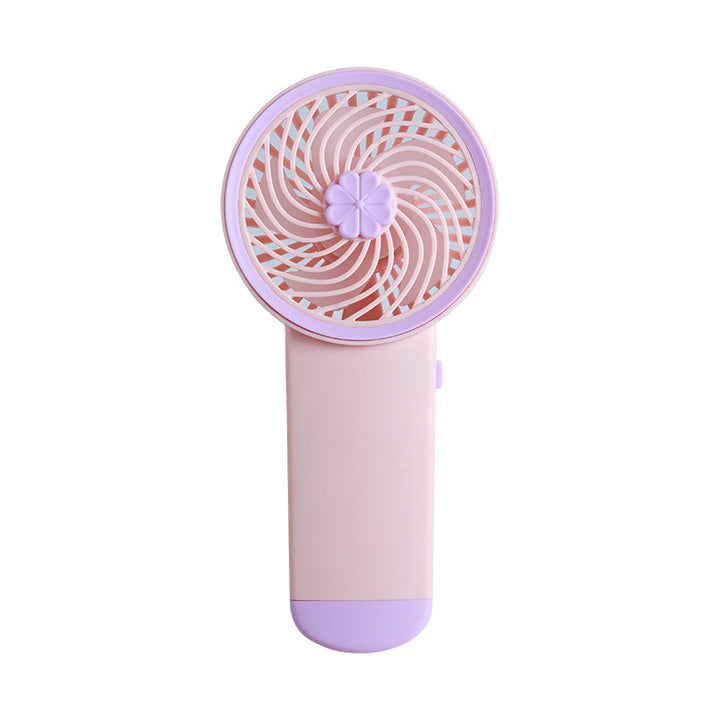 Unisex Portable Hand Fan with Rechargeable Battery and Ergonomic Design Bowlift