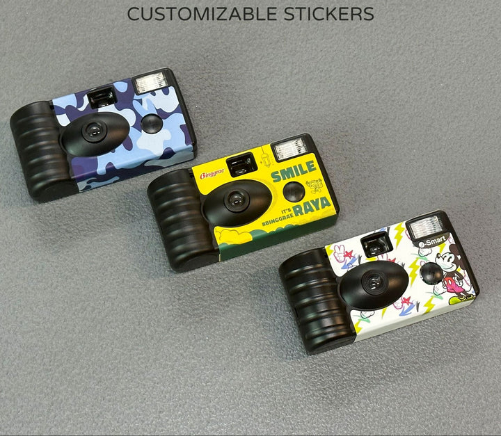 Retro-Themed Disposable Instant Camera Bowlift
