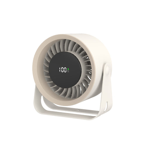 Unisex Portable Rechargeable Desktop Cooling Fan Bowlift