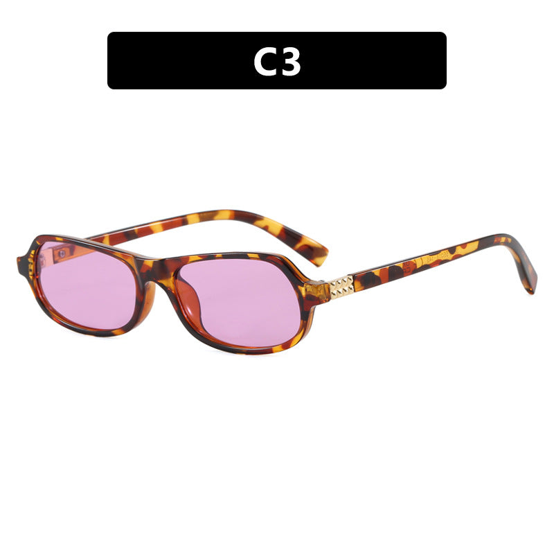 Ladies stylish fashionable sunglasses with golden accents Bowlift