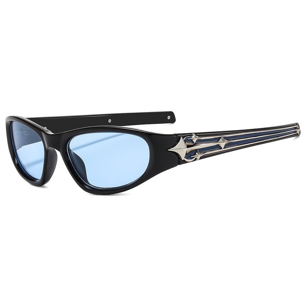 Ladies stylish sports sunglasses with fashionable frame and UV protection Bowlift