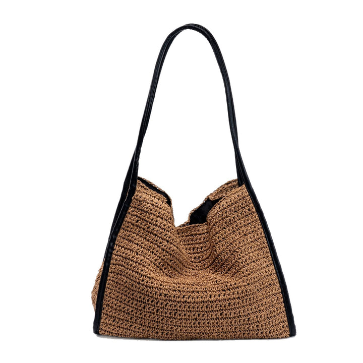 Practical macrame crossbody bag with elegant leather elements Bowlift