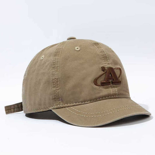 Men's Casual Embroidered Canvas Cap Bowlift