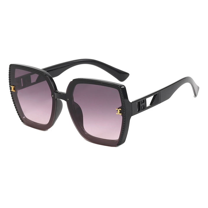 Ladies square sunglasses with high-quality frame and UV protection Bowlift