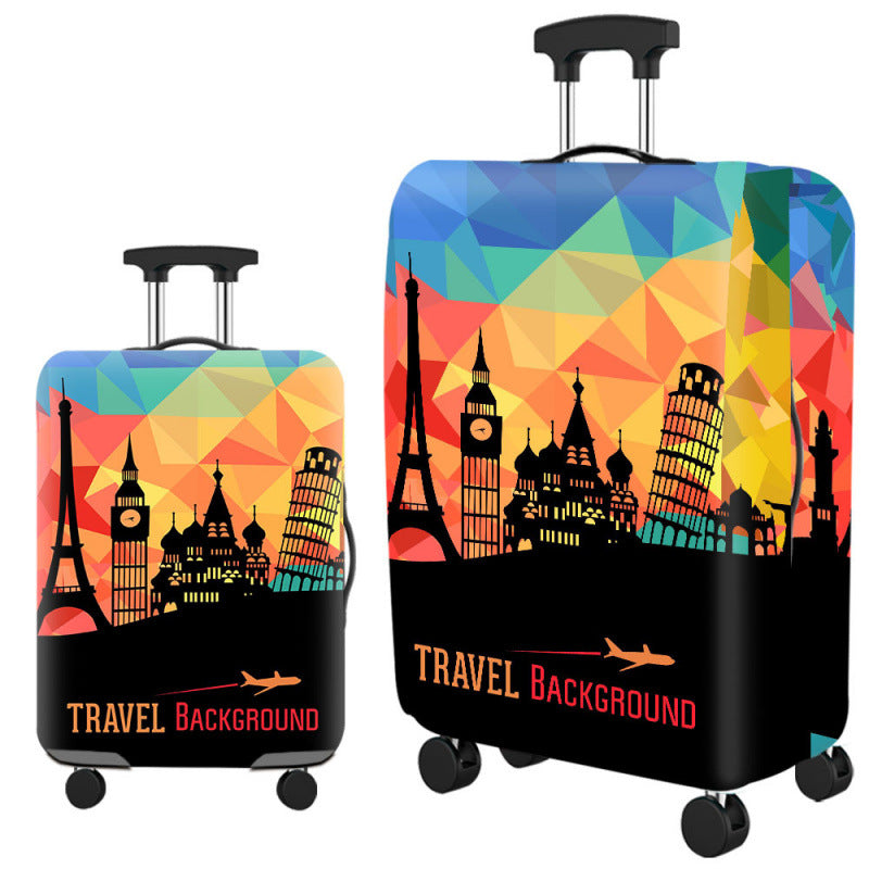 Artistic Travel Hard Shell Suitcase Bowlift