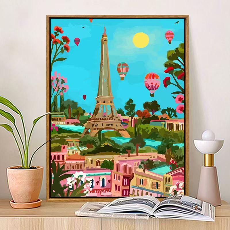 Parisian Themed Wall Art Bowlift