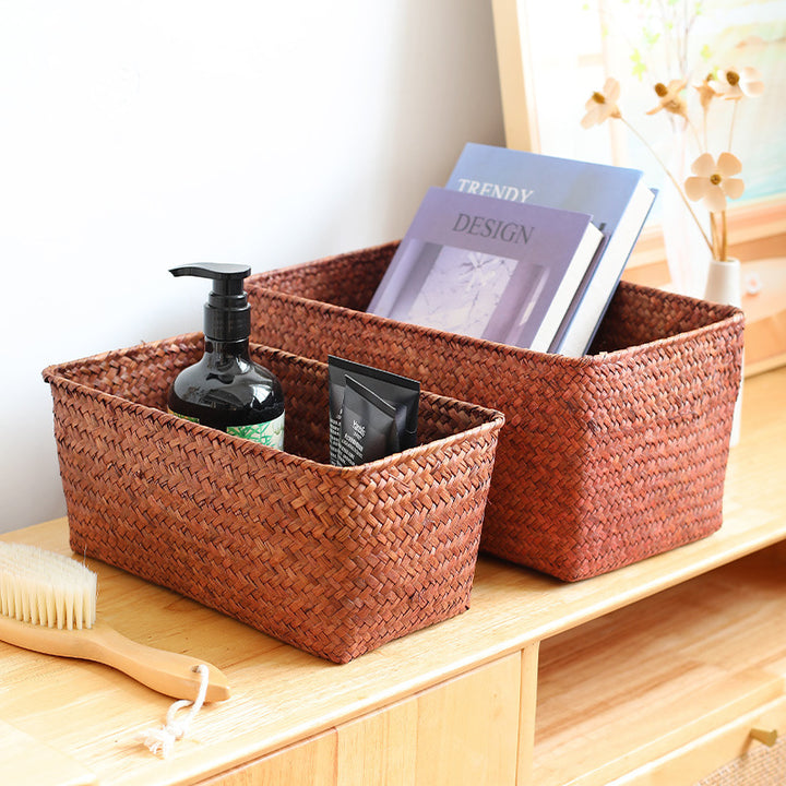 Unisex storage basket made of natural materials Bowlift