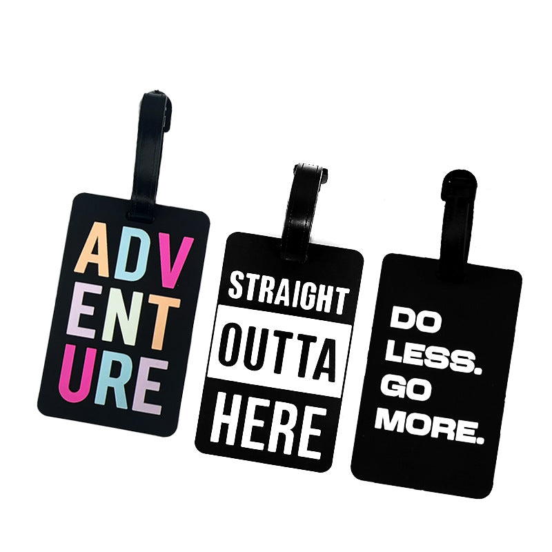 Inspirational Adventure Luggage Tag Bowlift