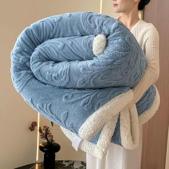 Plush Throw Blanket Bowlift